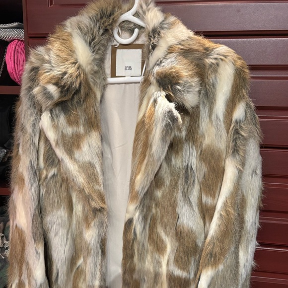 Faux Fur Coat - Picture 2 of 4